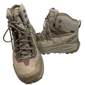 HOKA ONE ONE Goretex beige boots MEN 12